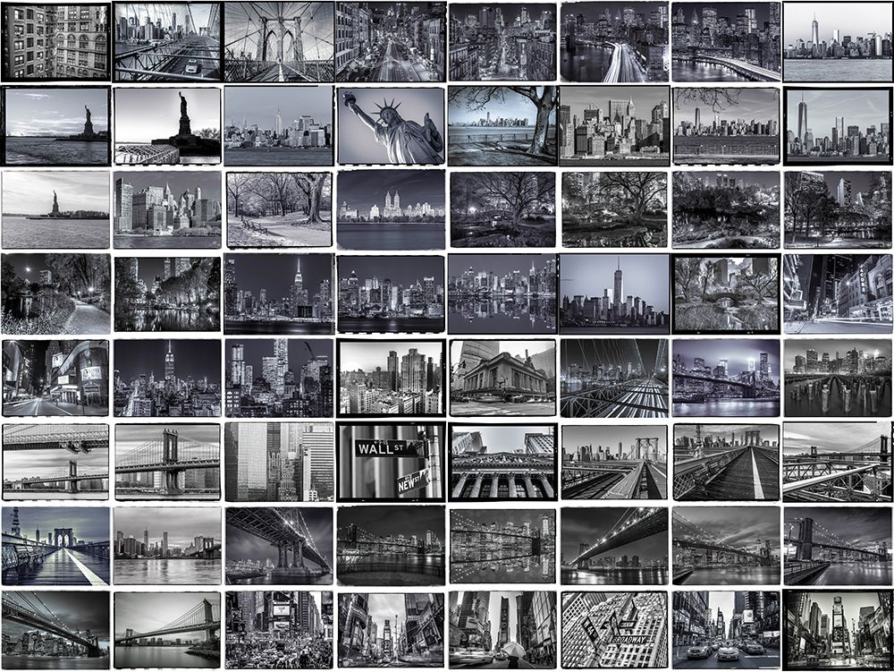 Collage of New York city